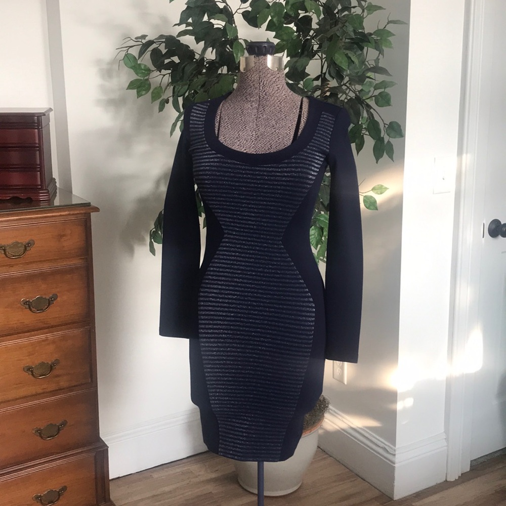 French Connection Navy Dress Size 4